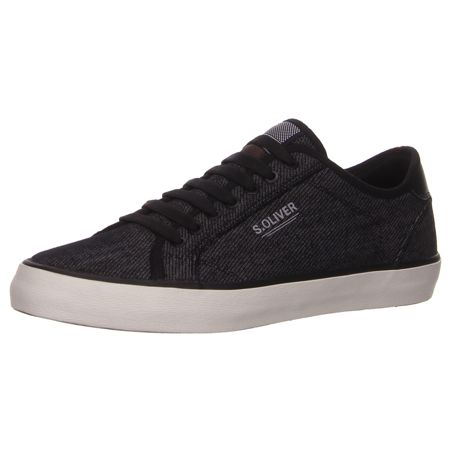 s,Oliver Slipper schwarz schwarz