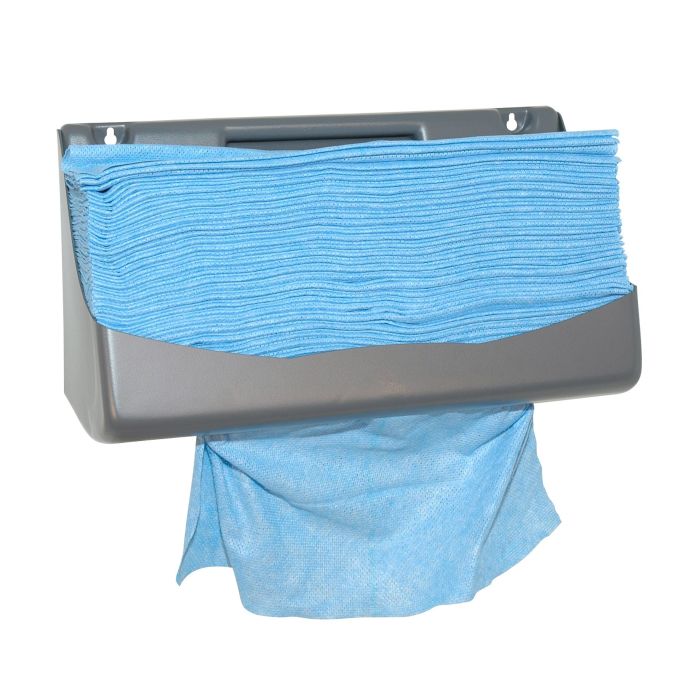 Nonwoven werkdoeken / poetsdoeken 353153 Blauw 42x35cm M-Wipe 800stuks 1laags in Euro pack (353153)
