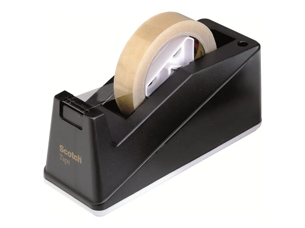 Tapedispenser Scotch® C10 sort bordmodel - ekskl. tape