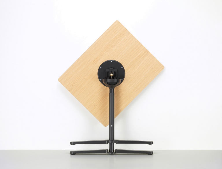 Vitra Super Fold Table rechthoekige tafel zwart 80x64