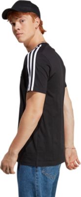 Adidas SportswearEssentials 3-Stripes Tee - schwarz