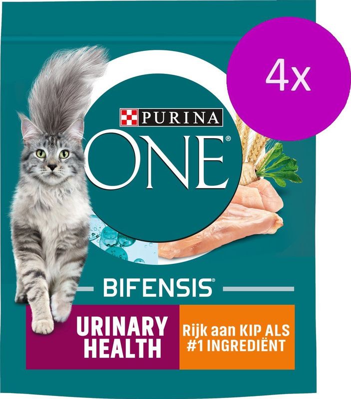 Purina ONE - Urinary Care - Kattenvoer - Kip - 4x 800 gr