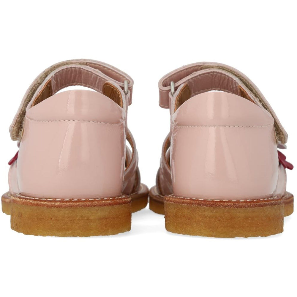 Køb Angulus Rosebud Sandal Med Multifarvede Blomsterapplikationer