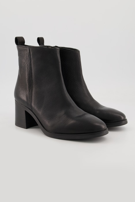 Leder-Stiefeletten, Nappaleder, Lederfutter, Weite H
