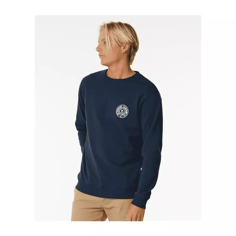 Sweat RIPCURL Stapler Crew Navy M