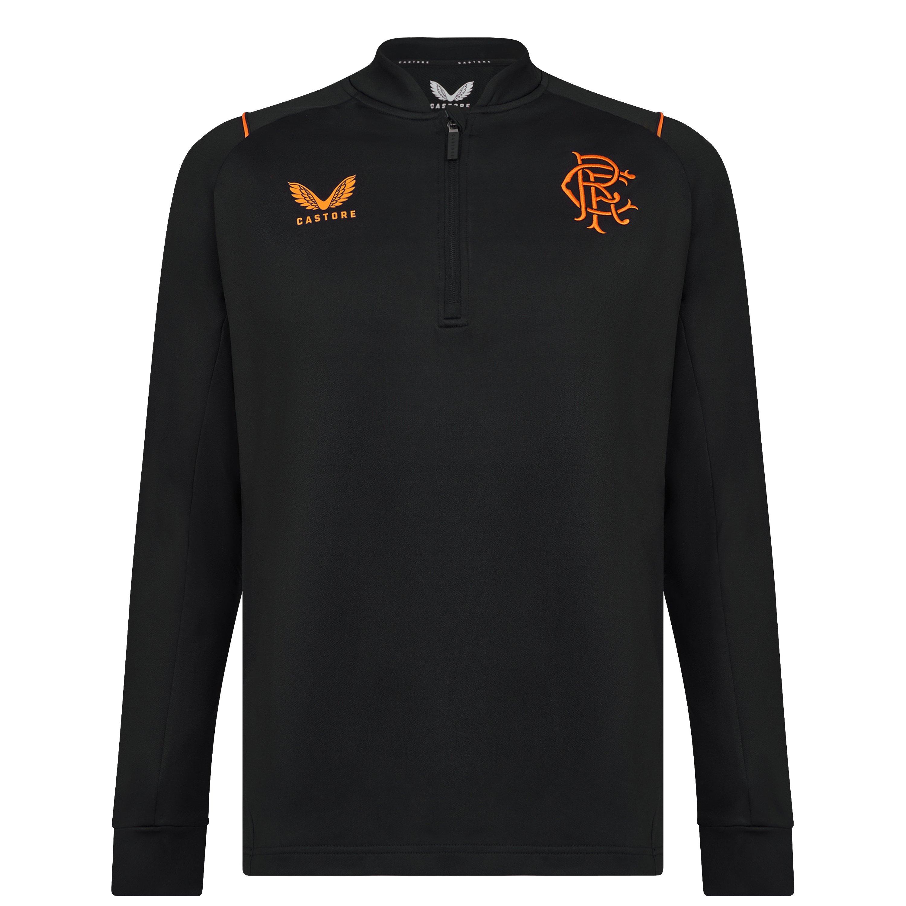 Castore Rangers Quarter Zip Top Mens