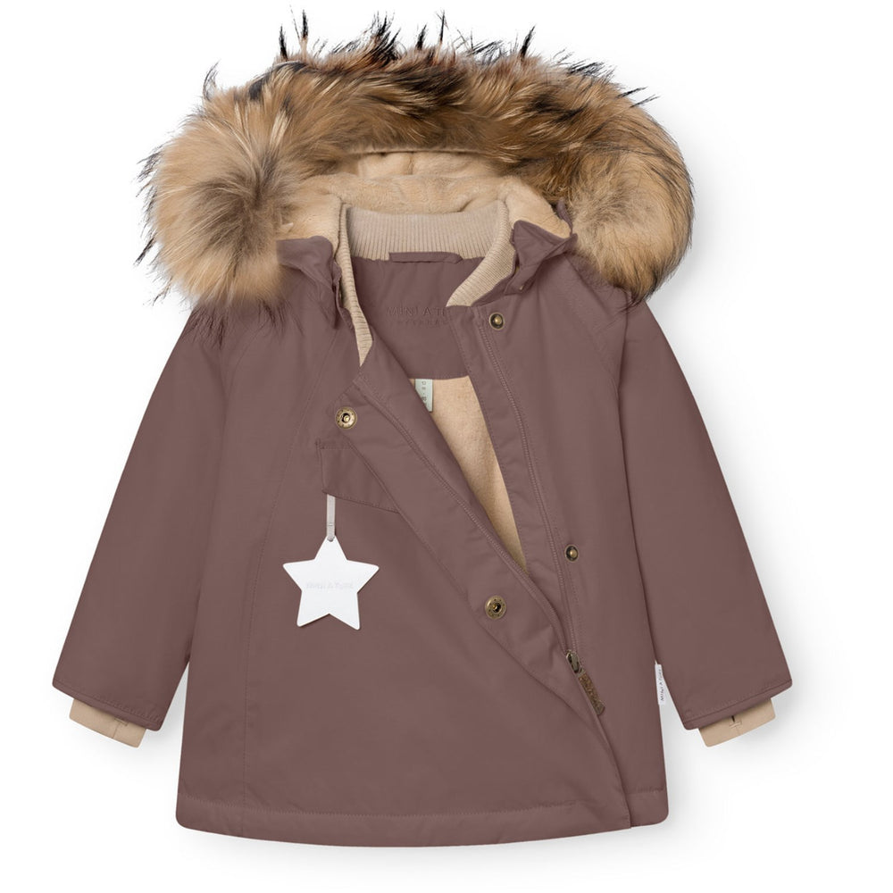 Køb Mini A ture Peppercorn Plum Matwang Fleece Lined Winter Jakke Fur. GRS