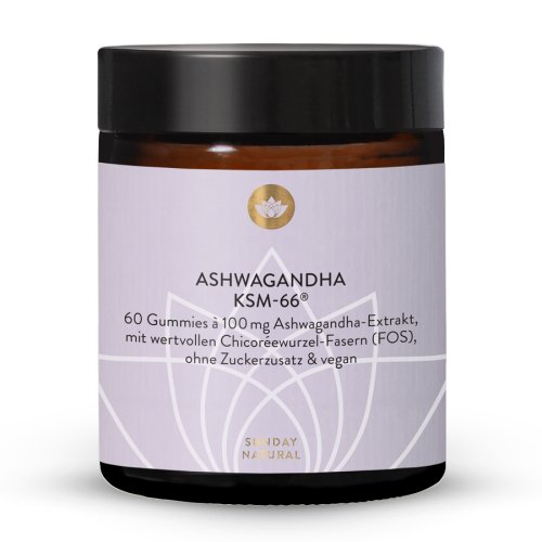 Sunday Natural Products  AshwagandhaKSM-66 ®Gummies