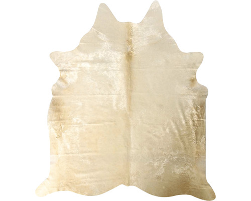 Koeienhuid beige ca. 210x190 cm