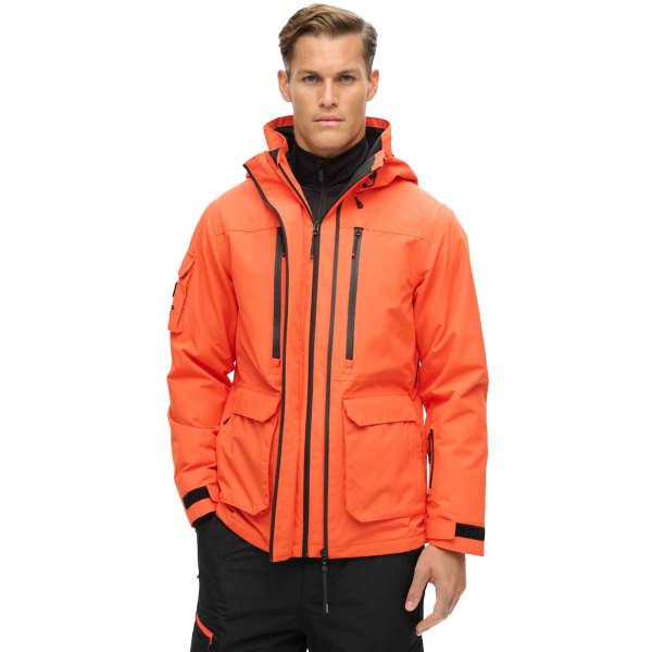 Veste de ski SUPERDRY ULTIMATE RESCUE JACKET FLAME ORANGE