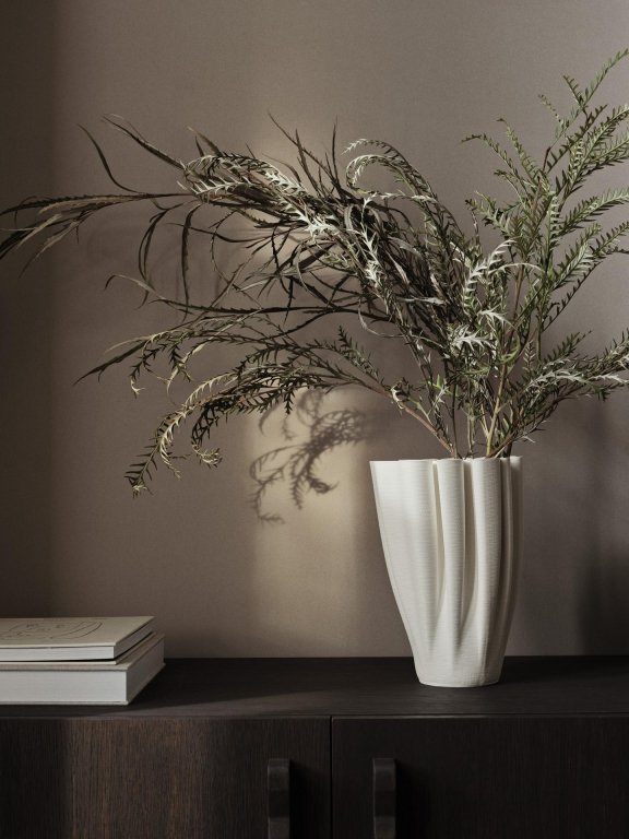 Ferm Living Dedali vaas off white