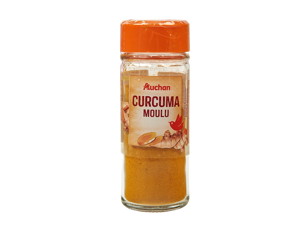 CÚRCUMA MOIDA AUCHAN DESIDRATADA 37 G