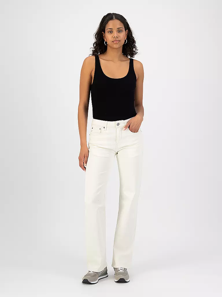 MUD JEANS Jeans Relaxed Fit JAMIE creme