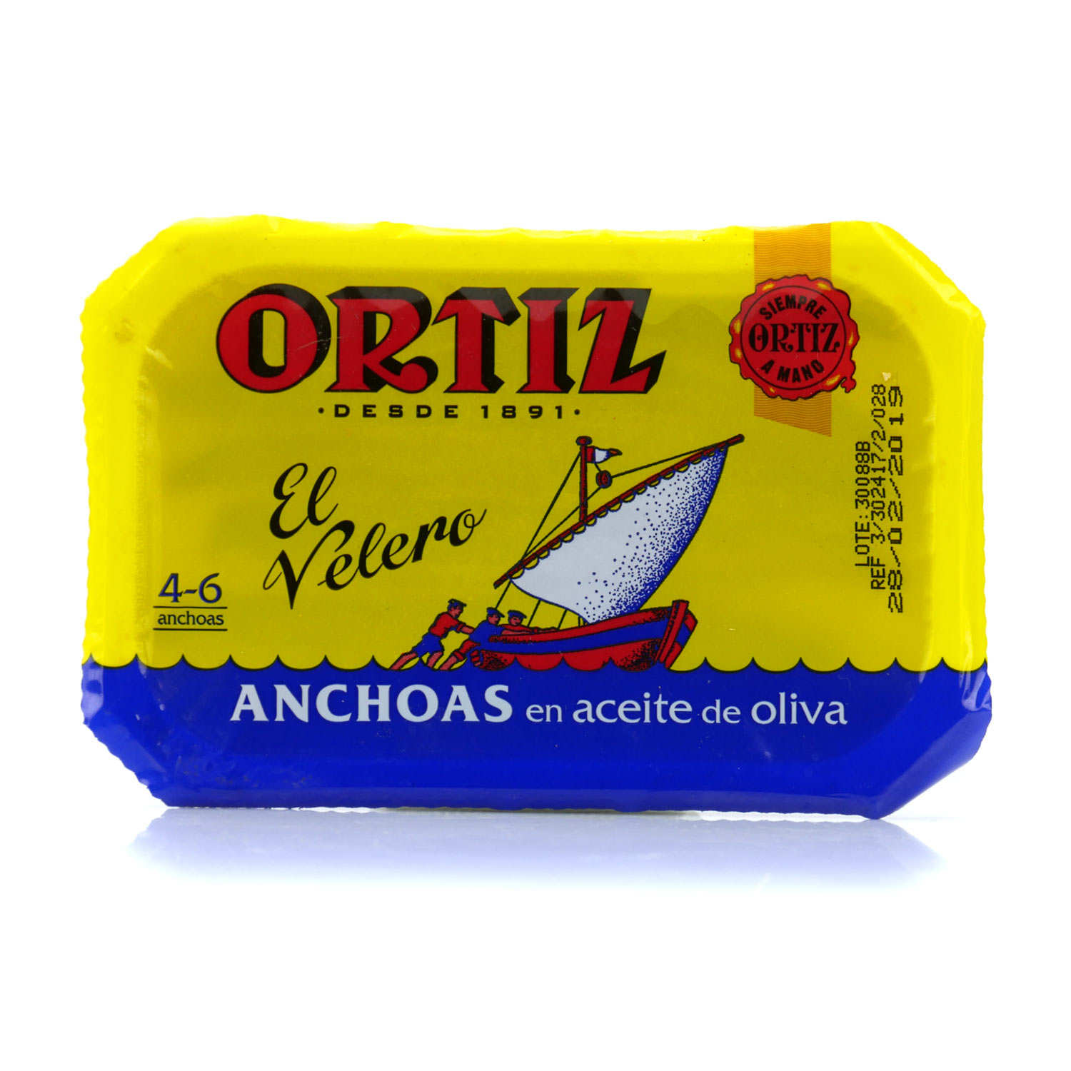Filets d'anchois de Gascogne à l'huile d'olive