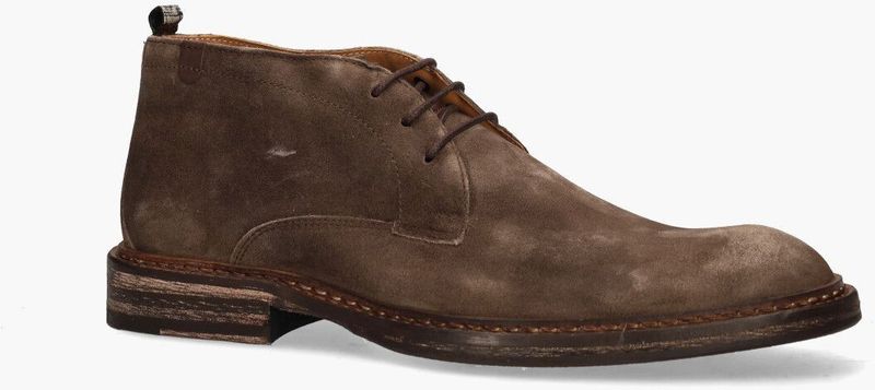 Floris Van Bommel - 01.01 - Veterboots - Donkerbruin - Suède