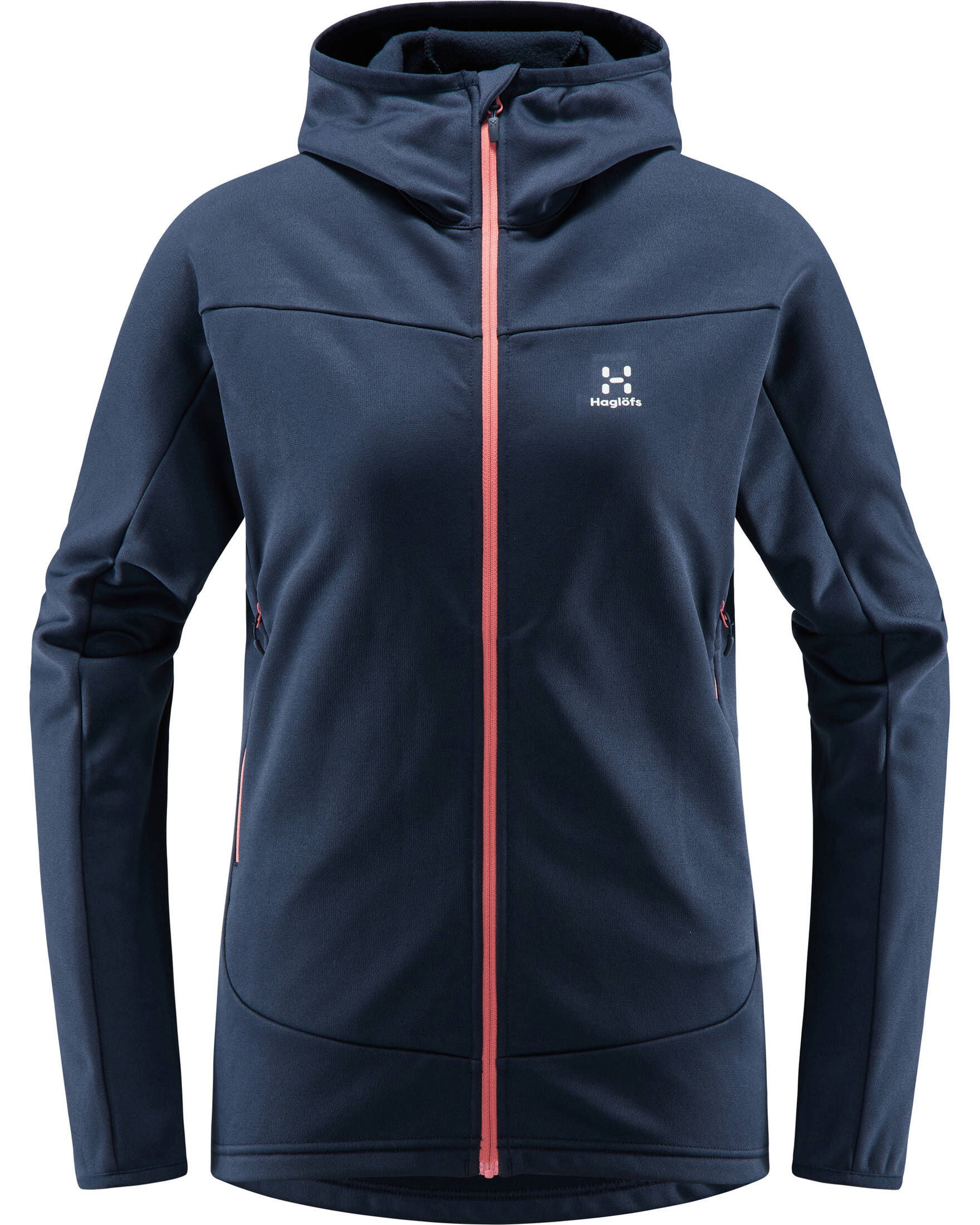 Haglöfs| Damen Fleecejacke Frost Mid Hood