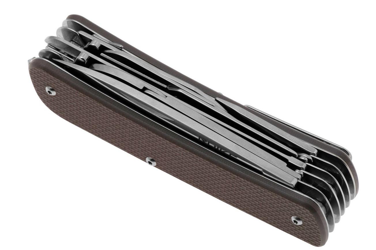 Ruike L51-B 12C27, Brown G10, zakmes