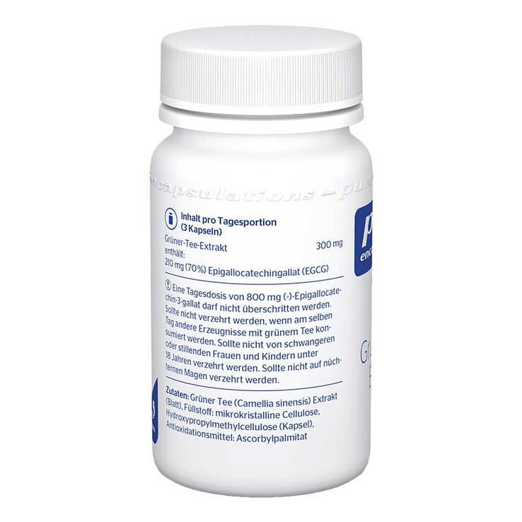 Pure Encapsulations Grüner Tee Extrakt Kapseln, 60 St