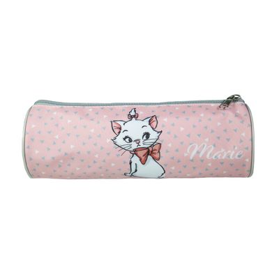 Trousse ronde Marie - 1 compartiment - rose - Bagtrotter