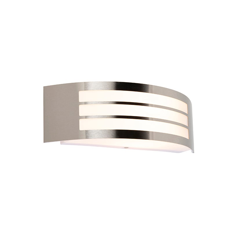 Moderne wandlamp, staal en roestvrij staal, IP44 - Sapphire Deluxe