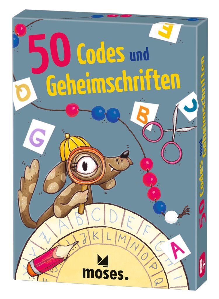 Kartenset 50 CODES UND GEHEIMSCHRIFTEN