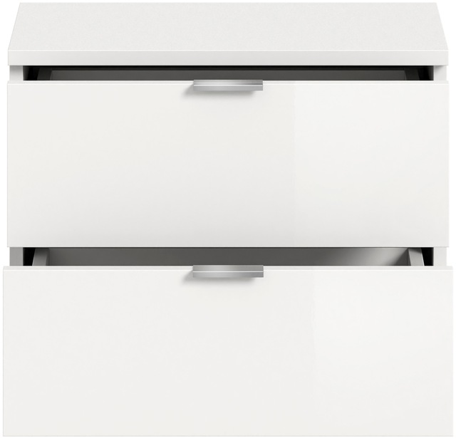 INOSIGN Sitzbank »Trondheim Sitzbank, Breite 52 cm,« 1 Stk. tlg. hochglanz, stehend/hängend montierbar, 2 Schubkästen, Flur, Diele