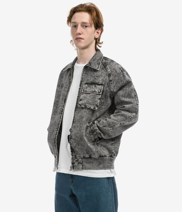Blue Flowers Leary Acid Wash Jacke (acid wash)