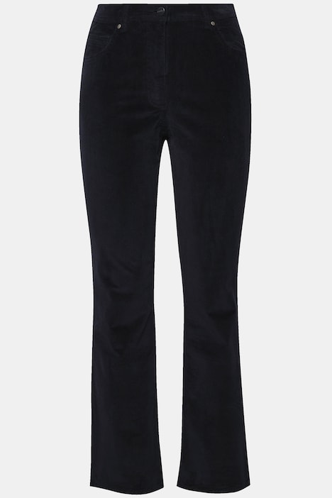 Cordhose Marie, Bootcut, Komfortbund, Biobaumwolle