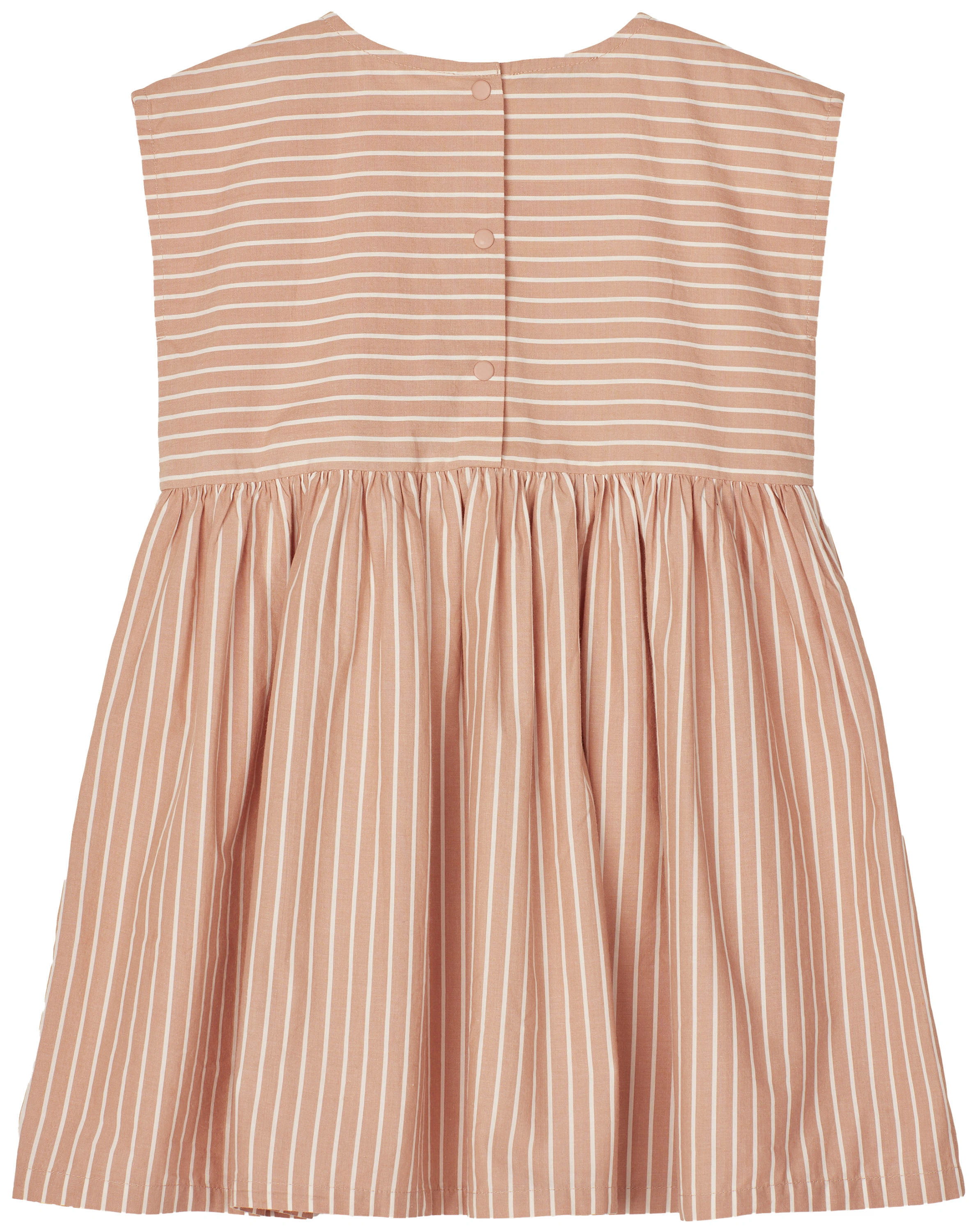 Kleid NIRA gestreift in tuscany rose