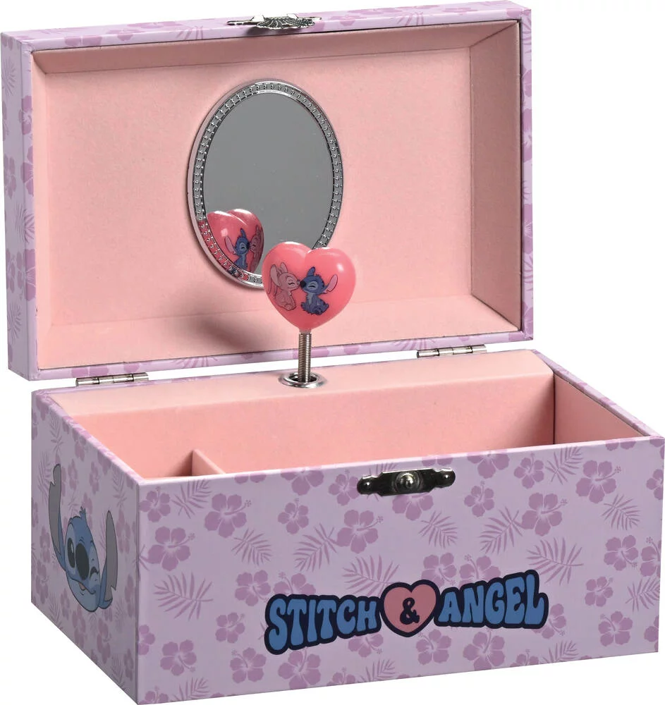 STITCH - BOITE A BIJOUX MUSICALE