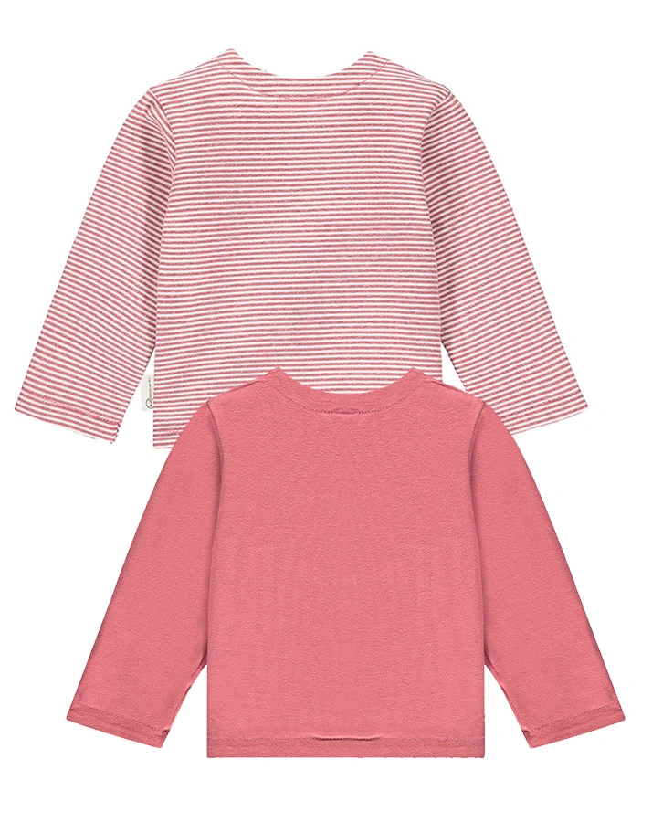 Wende-Sweatjacke BASIC LINE in beere