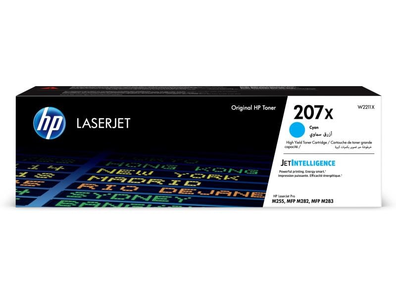 HP Toner Nr. 207X (W2211X) Cyan Tonerkartusche