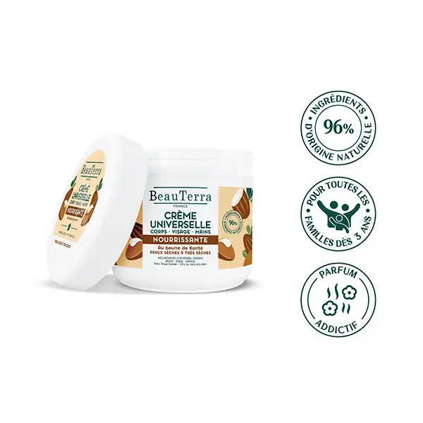 Beauterra Crème Universelle Nourrissante 400ml