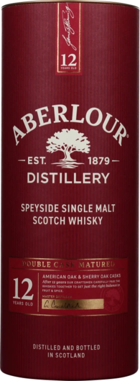 ABERLOUR 12 YEARS DOUBLE CASK MATURED 70CL