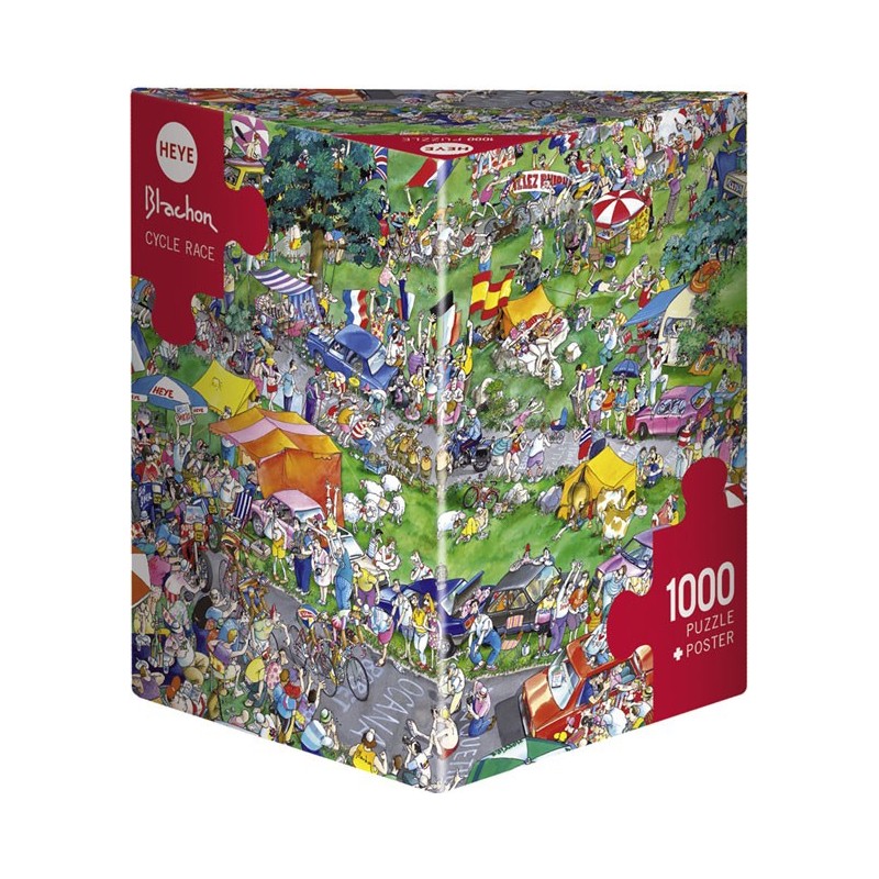 Puzzle 1000 pièces - Blachon - Cycle race