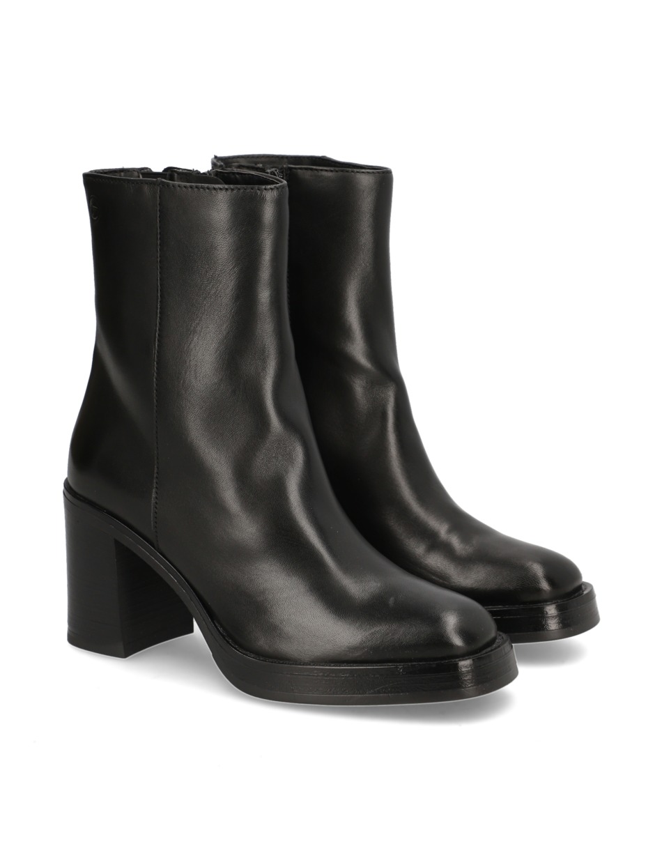 Glattleder Stiefelette