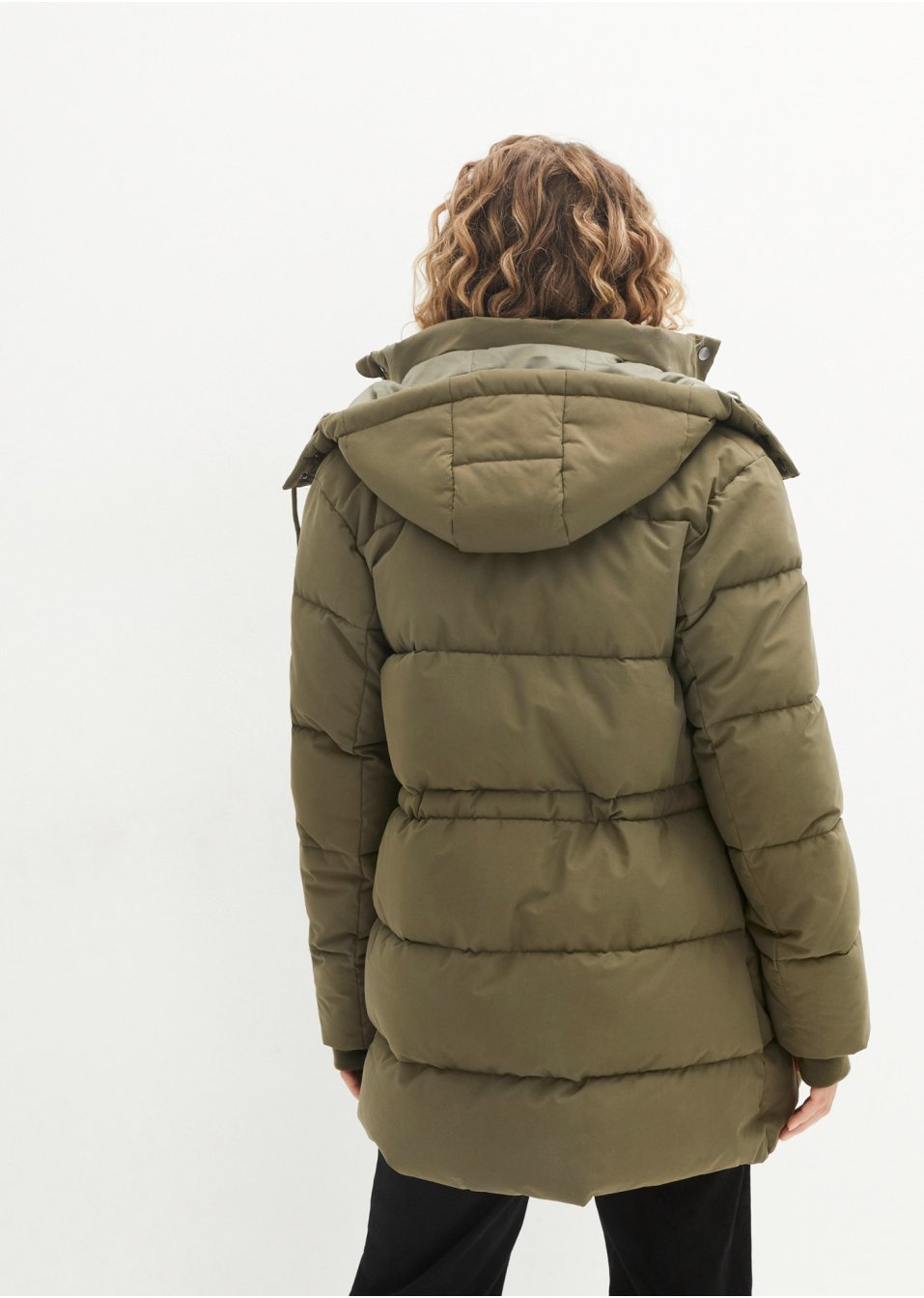 Veste matelassée avec lien à nouer à la taille