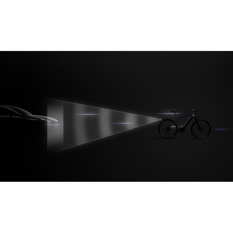 Alps Alpine - Smart Bike Camera Ride Safety System RS 1000 Sort