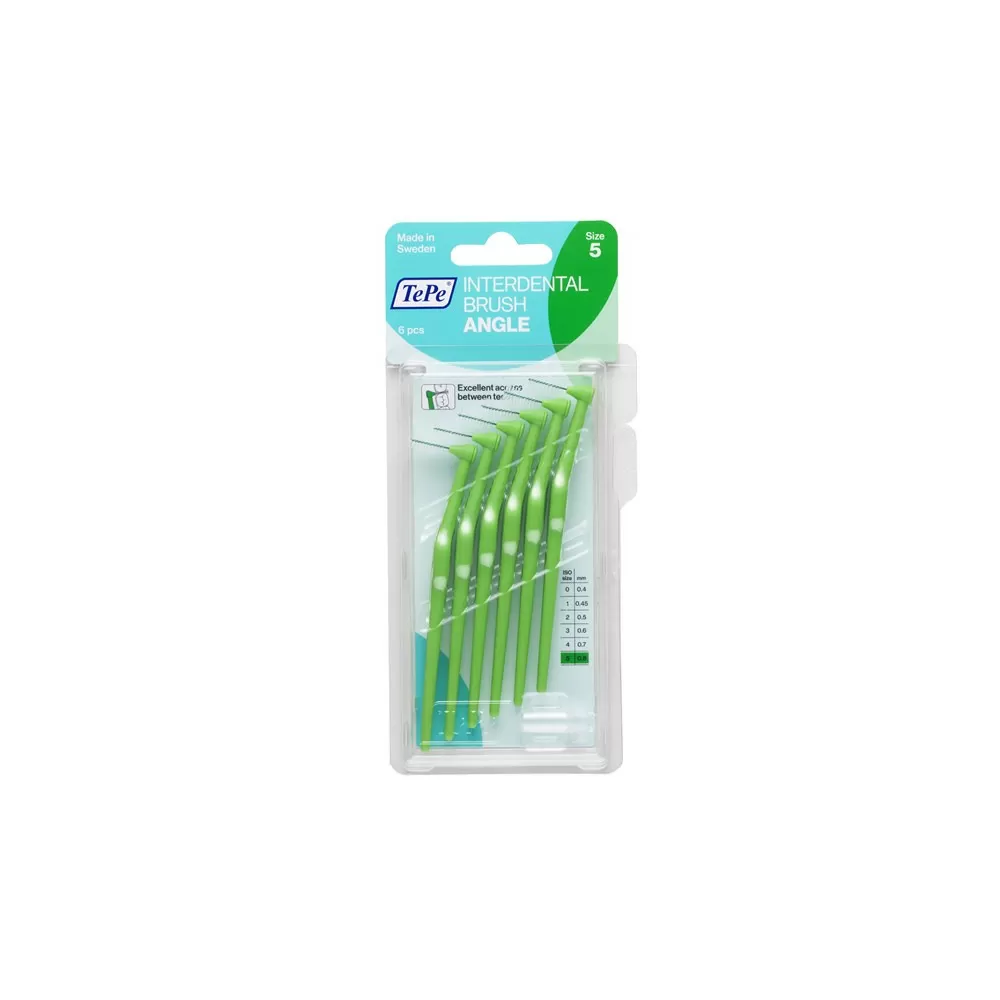 TePe Angle Vinklet Mellemrumsbørste - 0,8 mm