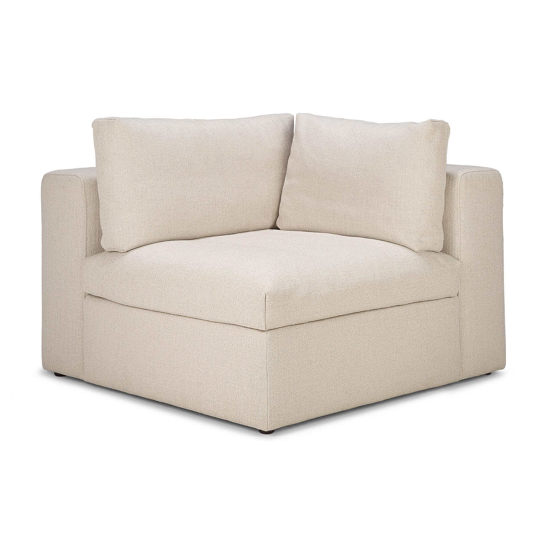 Mellow sofa - corner - off white