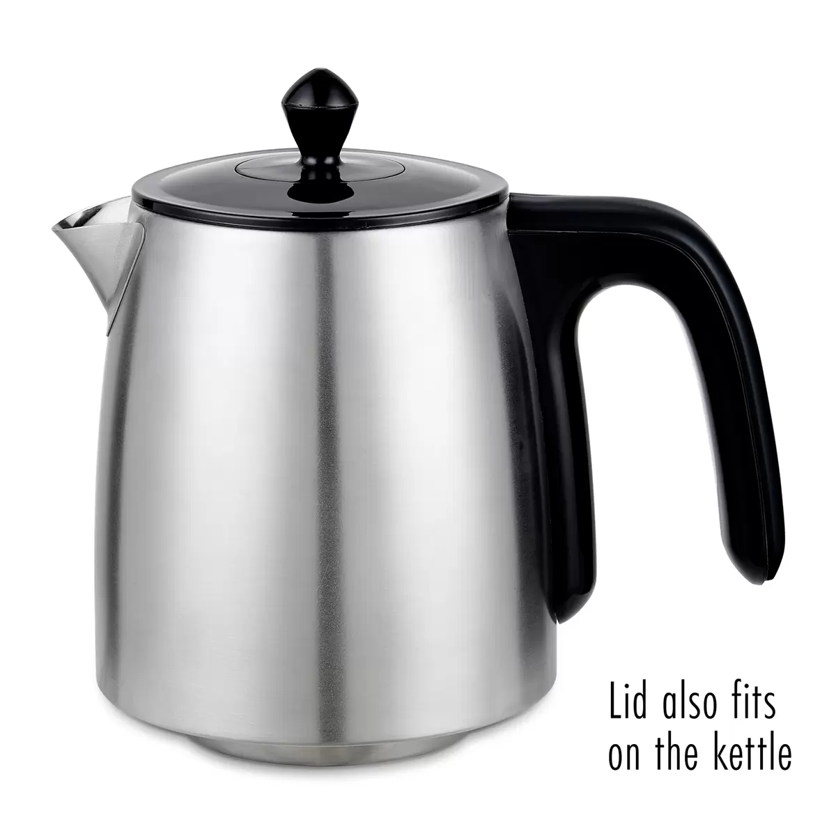Wasserkocher-Set Tea Time Party schwarz,silber