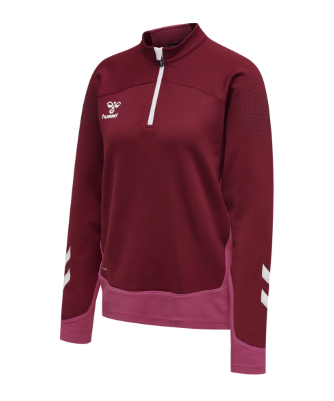 Hummel hmlLEAD HalfZip Sweatshirt Damen Rot F3584