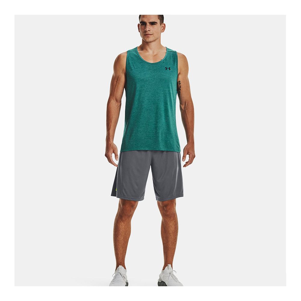 Under Armour UA TECH™ 2.0 - Débardeur Homme coastal teal/birdie green/black