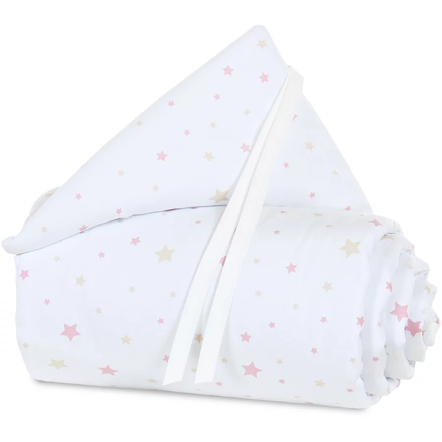 babybay Nestchen Piqué Maxi Sternenmix sandBeere