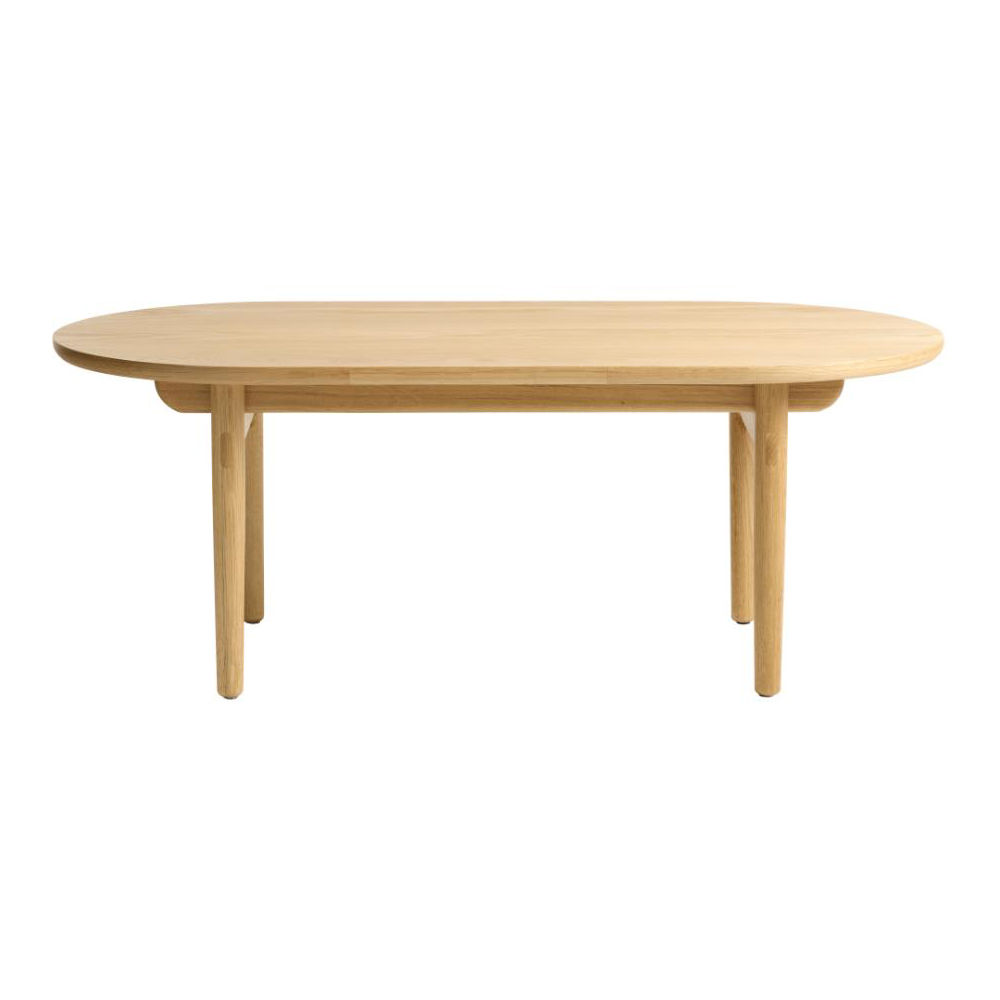 Salontafel Kjeld hout naturel Kjeld houten salontafel naturel - 130 x 70 cm