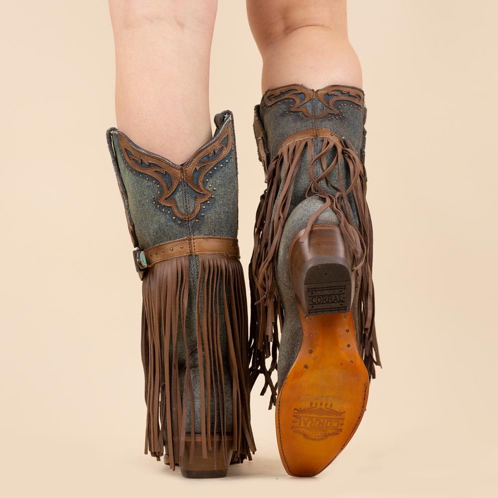 Corral cowboyboots C3873 Denim