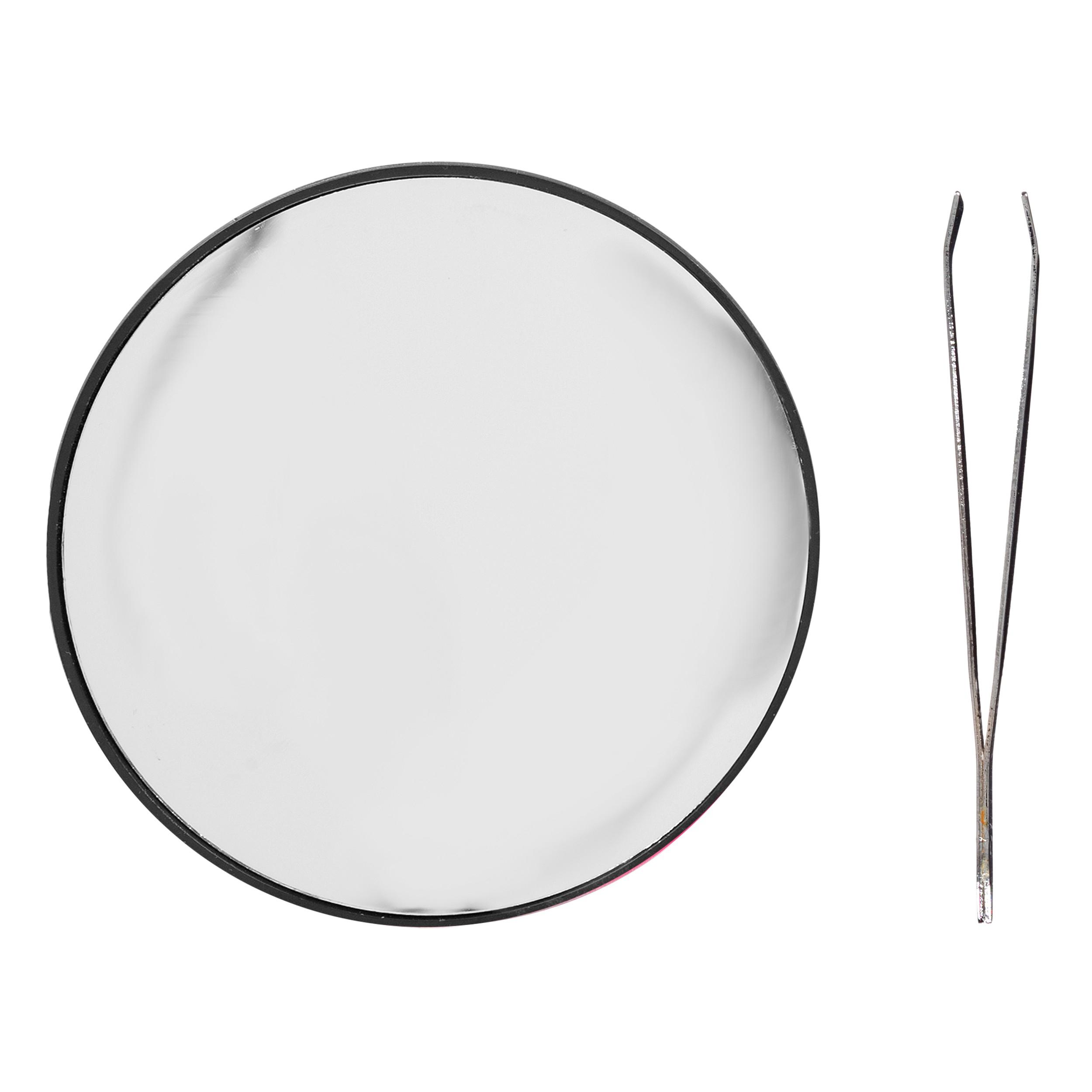 MIROIR GROSSISSANT X15 AVEC PINCE A EPILER