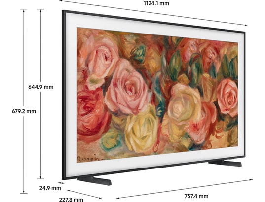 SAMSUNG - TV QLED 4K 125 cm The Frame TQ50LS03D 2024