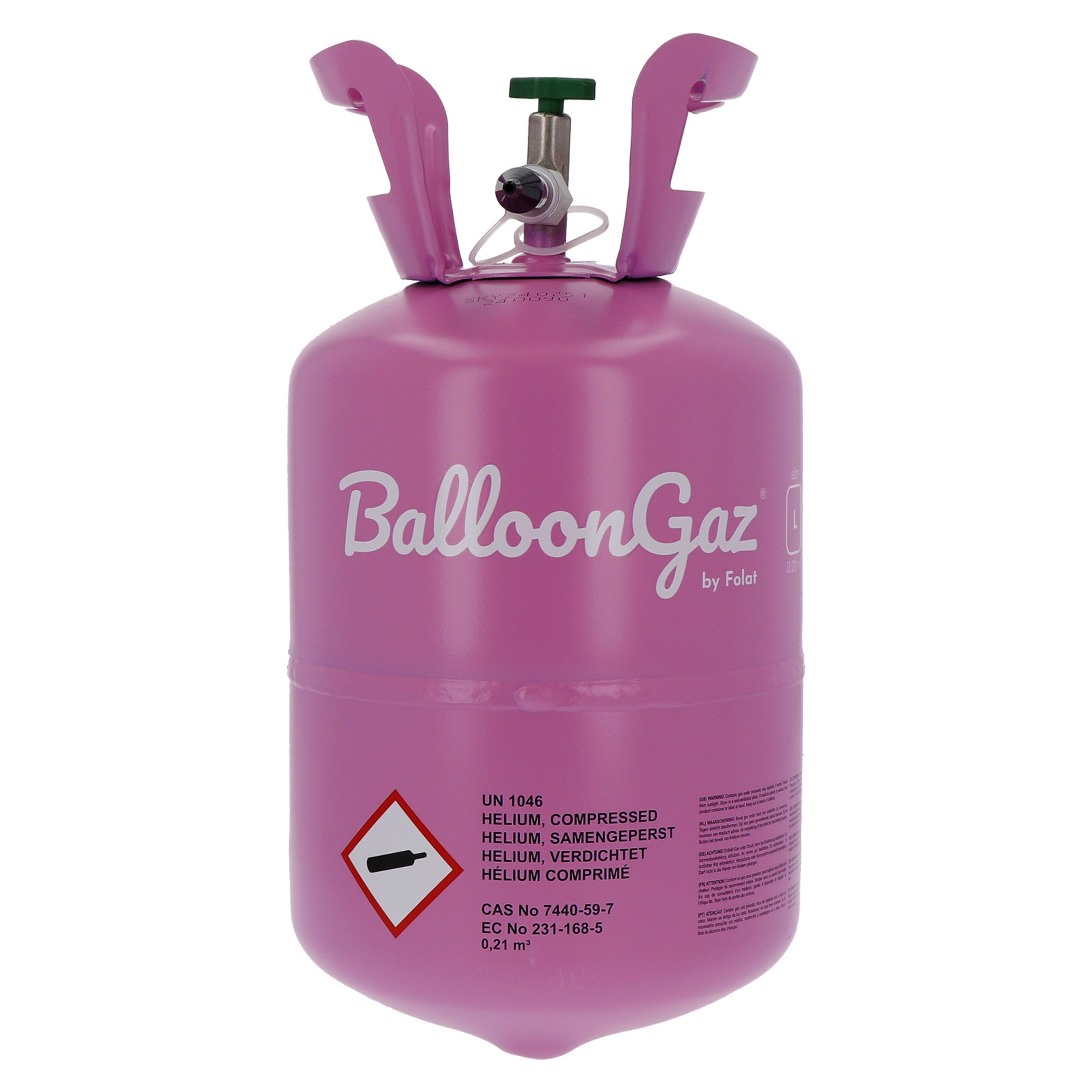 Heliumtank 0,21 m³