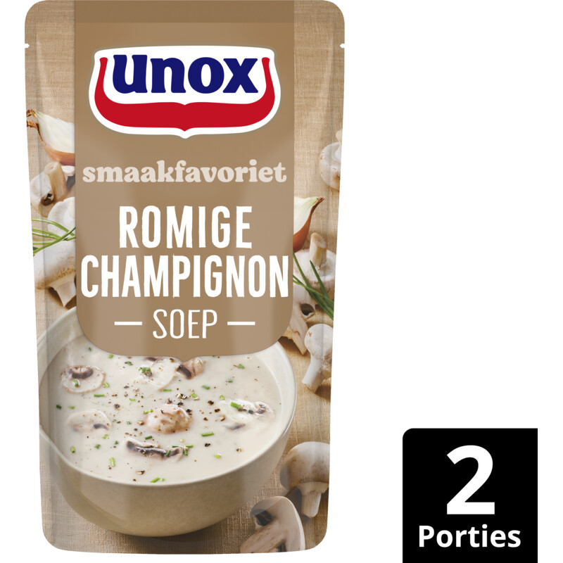 Unox Romige champignonsoep